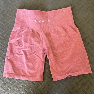 NVGTN Women's Pink Seamless Shorts